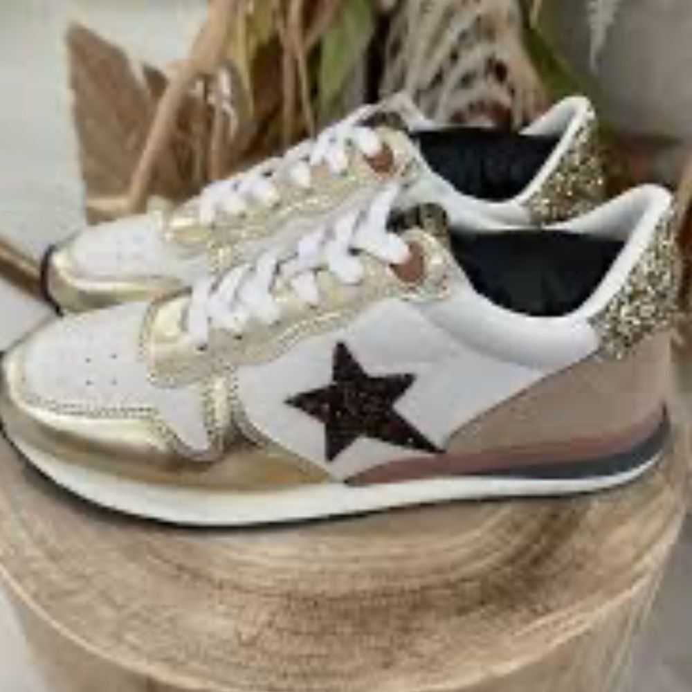 Vintage Havana Rock in Stonewashed Gold Multi